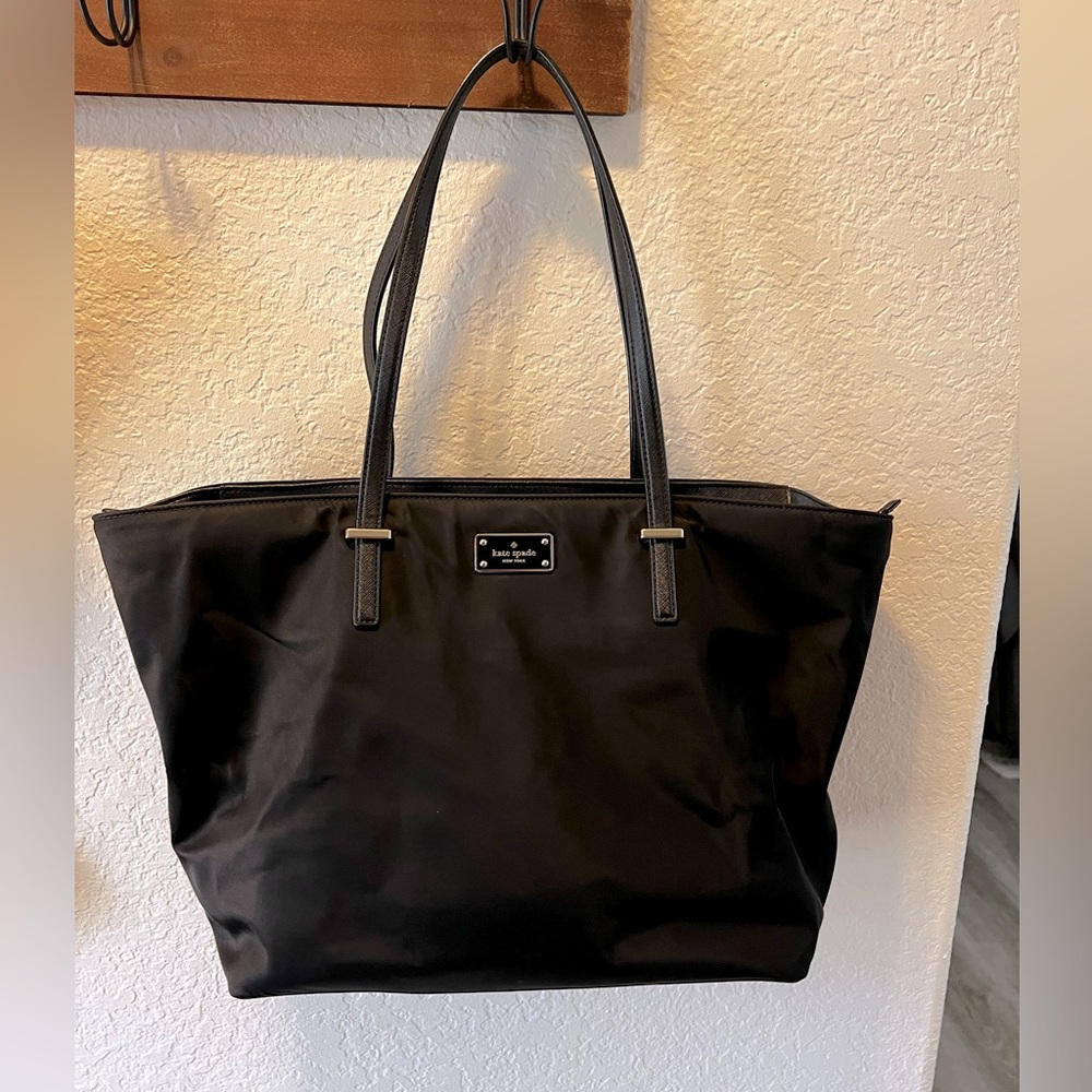 Kate Spade-Large Tote Bag-Black